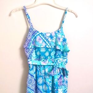 Girls Floral Dress Size 10/12